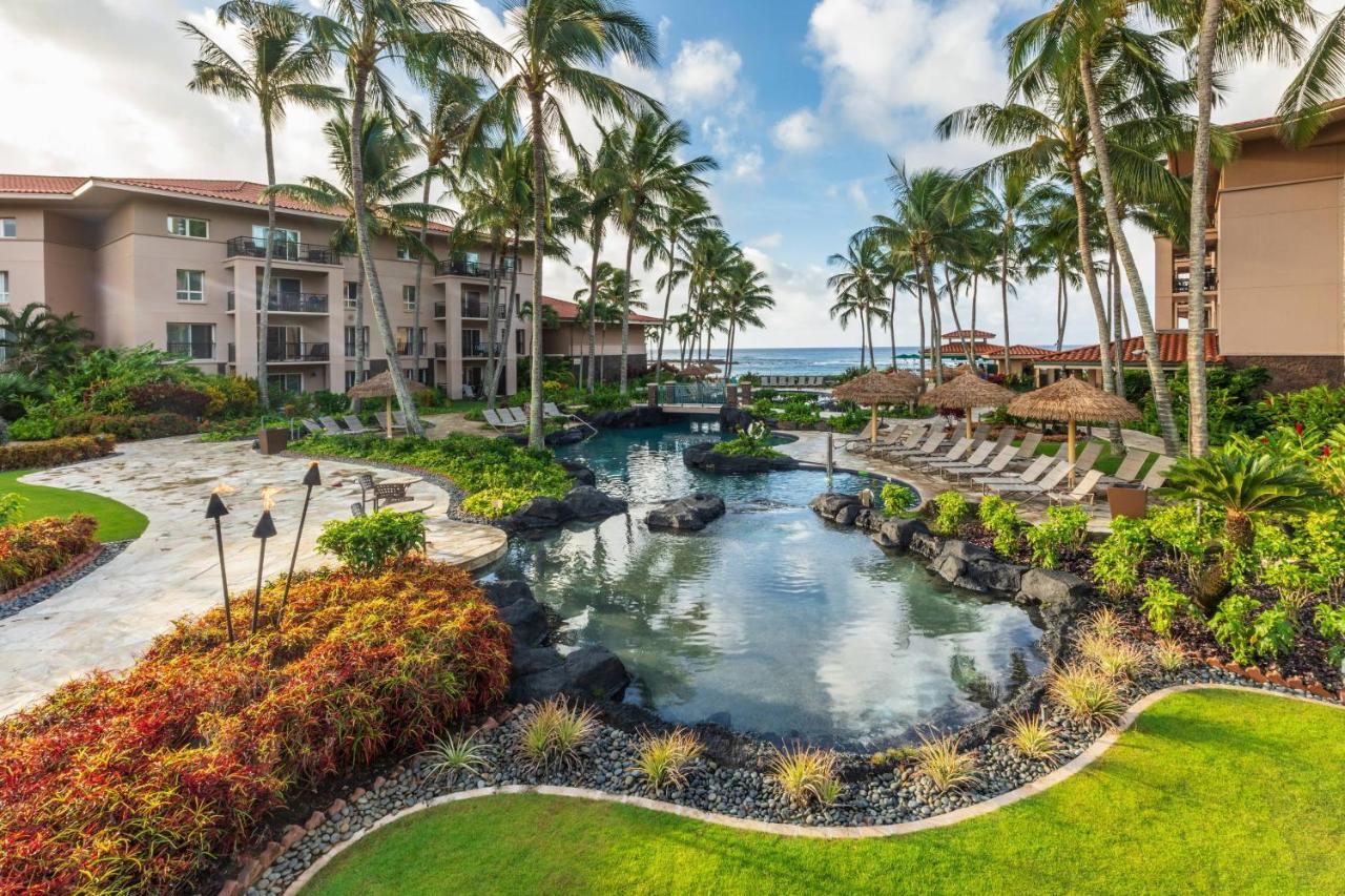 Marriott'S Waiohai Beach Club Koloa Exteriör bild
