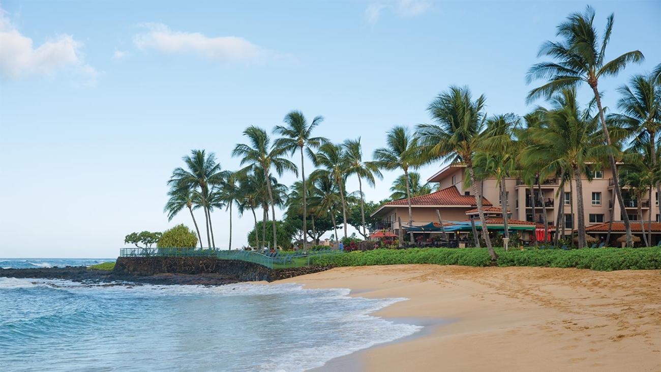 Marriott'S Waiohai Beach Club Koloa Exteriör bild