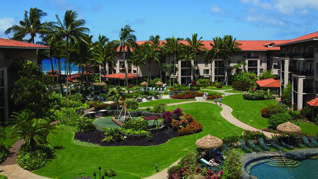 Marriott'S Waiohai Beach Club Koloa Exteriör bild