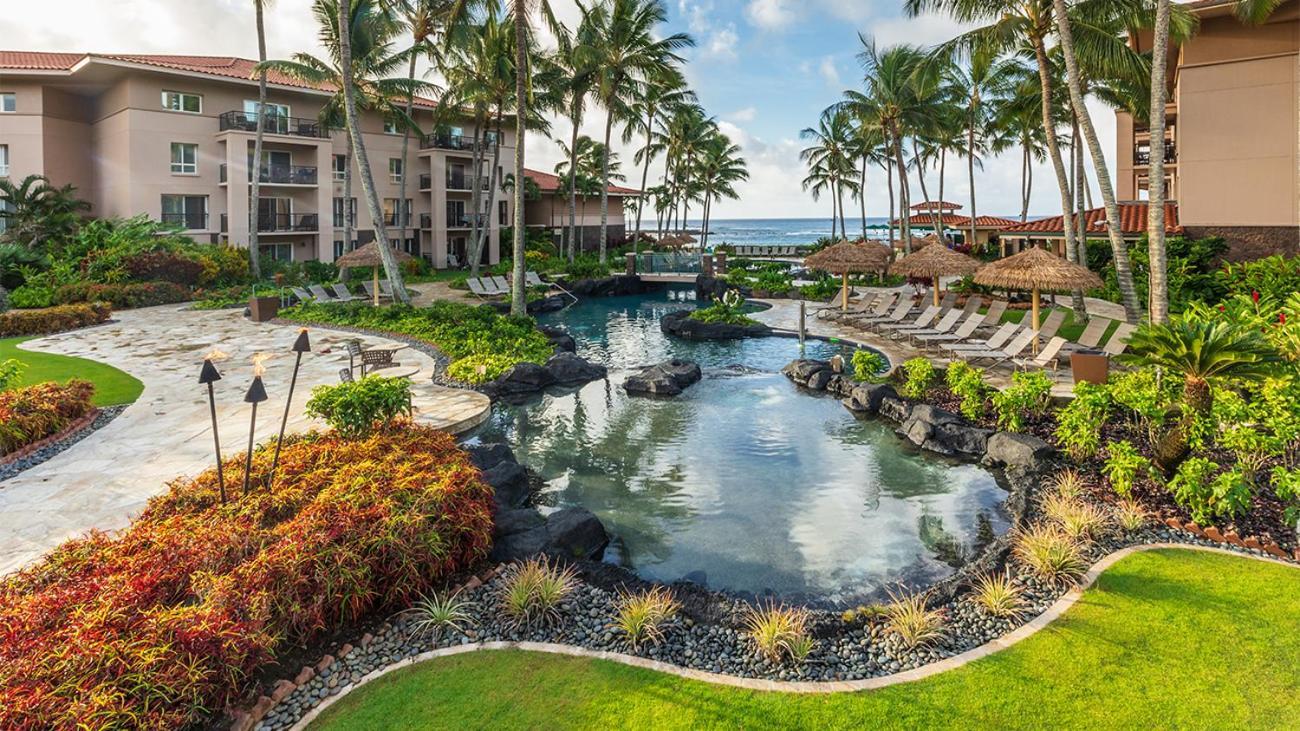 Marriott'S Waiohai Beach Club Koloa Exteriör bild